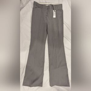 NWT Express Editor Trouser Pants Size 4 Design Studio Luxury Stretch Gray